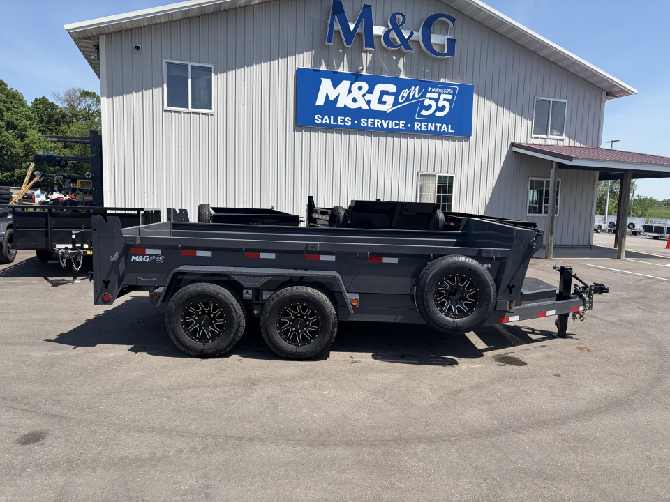 New DCB 83X14 14K DUMP TRAILER - GRAY