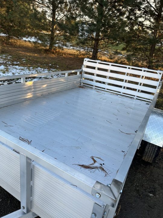New 2024 THUMB TRAILER SOLID SIDE ALL ALUMINUM 5X10 Utility Trailer