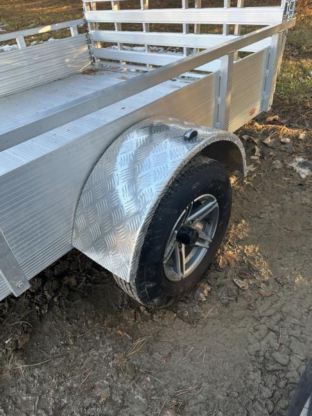 New 2024 THUMB TRAILER SOLID SIDE ALL ALUMINUM 5X10 Utility Trailer