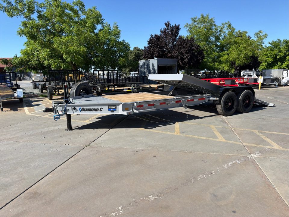 New 2026 Diamond C Trailers HDT210L22X82 7FT X 22FT 23K GVW Tilt Trailer