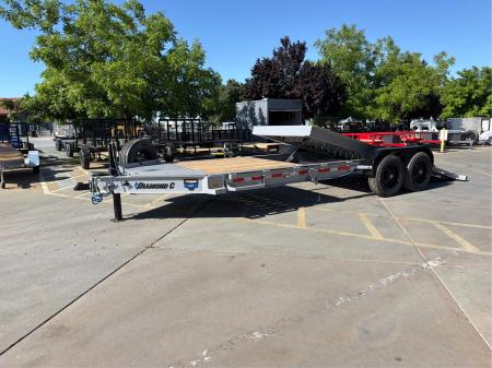 New 2026 Diamond C Trailers HDT210L22X82 7FT X 22FT 23K GVW Tilt Trailer