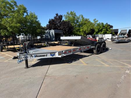 New 2026 Diamond C Trailers HDT210L22X82 7FT X 22FT 23K GVW Tilt Trailer