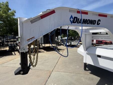 New 2026 Diamond C Trailers FMAX212L40X102HDT 8.5FT X 40FT 25.9K GVW TA-D Equipment Trailer