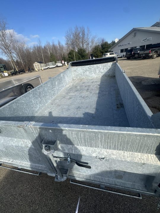 New 2025 82x14 BND 14 K Galvanized Dump Trailer