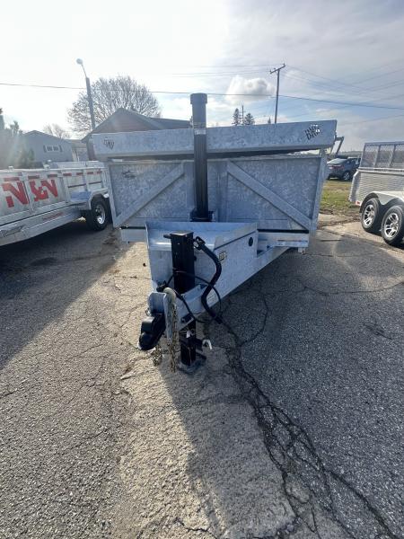 New 2025 82x14 BND 14 K Galvanized Dump Trailer