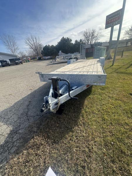 New 2025 82x24 BND 14 K Galvanized Equipment Trailer