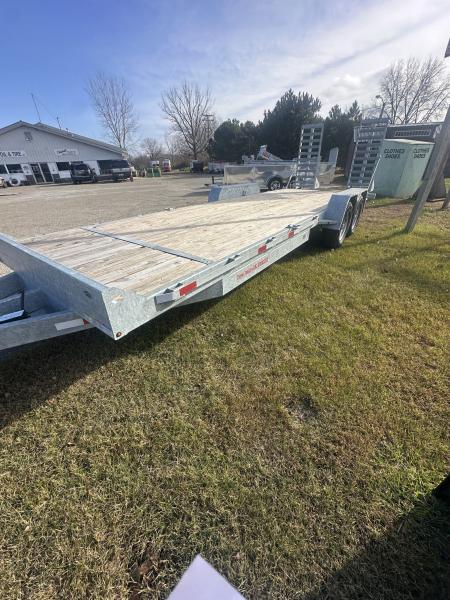 New 2025 82x24 BND 14 K Galvanized Equipment Trailer