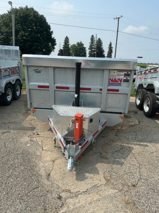 New 2026 82x12 N & N 15k Dump Trailer with Hydraulic Jack