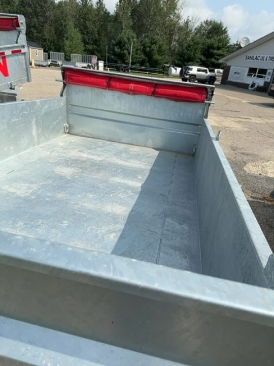 New 2026 82x12 N & N 15k Dump Trailer with Hydraulic Jack