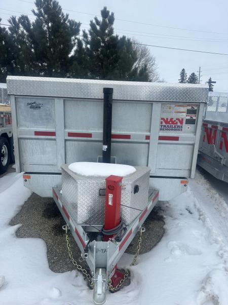 New 2026 82x12 N & N 15k Dump Trailer with Hydraulic Jack
