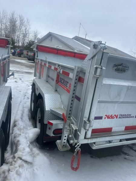 New 2026 82x12 N & N 15k Dump Trailer with Hydraulic Jack