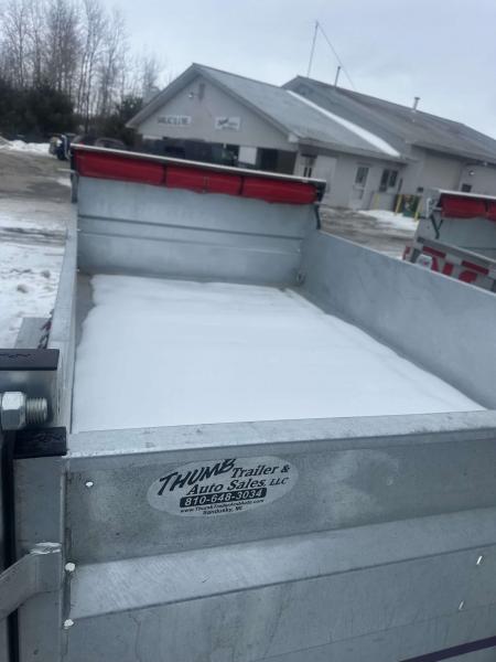 New 2026 82x12 N & N 15k Dump Trailer with Hydraulic Jack