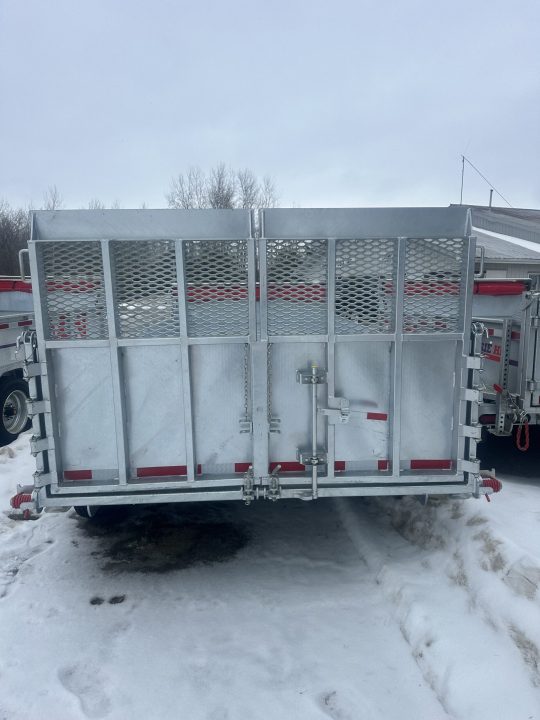 New 2026 82x14 N & N 15K Dump Trailer With Hydraulic Jack and Combo gates