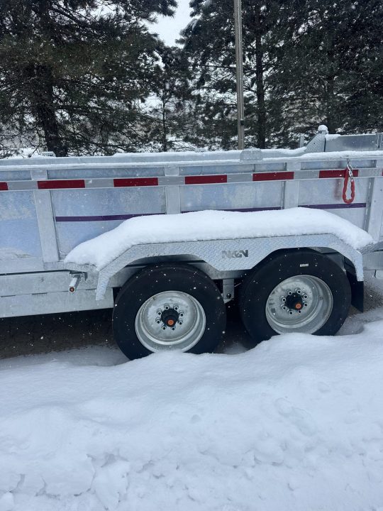 New 2026 82x16 N & N 16 K Dump Trailer