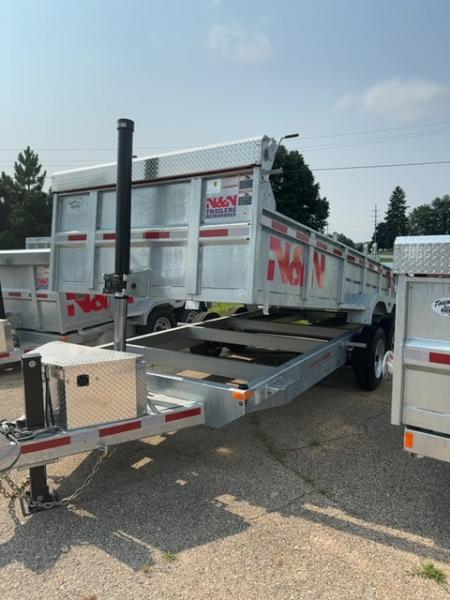 New 2026 82x16 N & N 16 K Dump Trailer