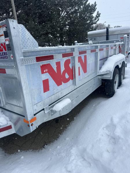 New 2026 82x16 N & N 16 K Dump Trailer