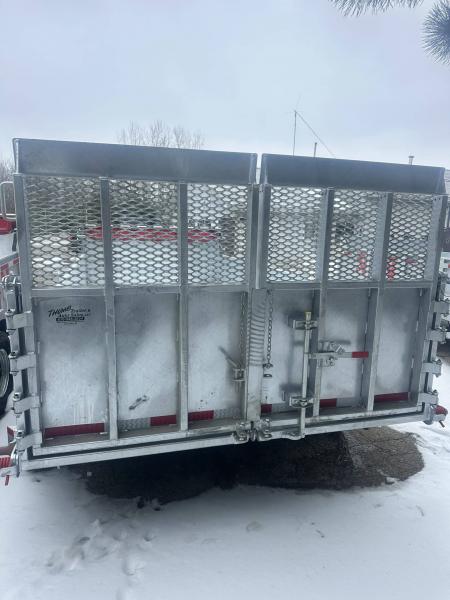 New 2026 82x16 N & N 15 K Dump Trailer With Combo gates and hydraulic jack