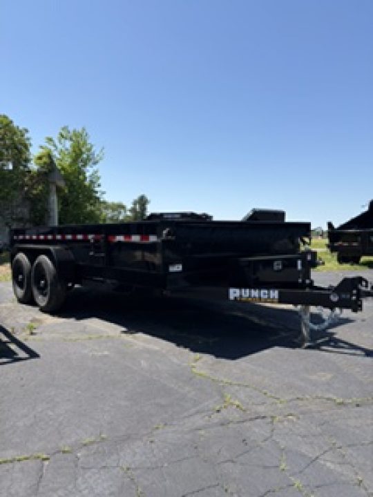 New 2026 Punch W-SDU8314-140 Dump Trailer