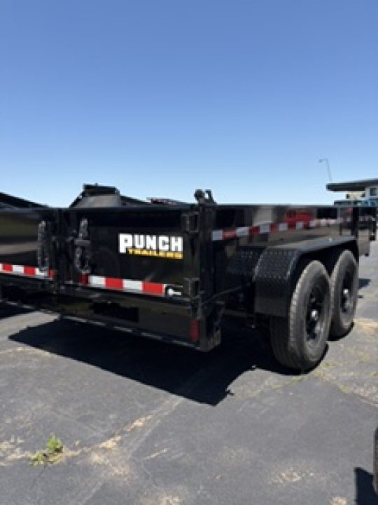 New 2026 Punch W-SDU8314-140 Dump Trailer