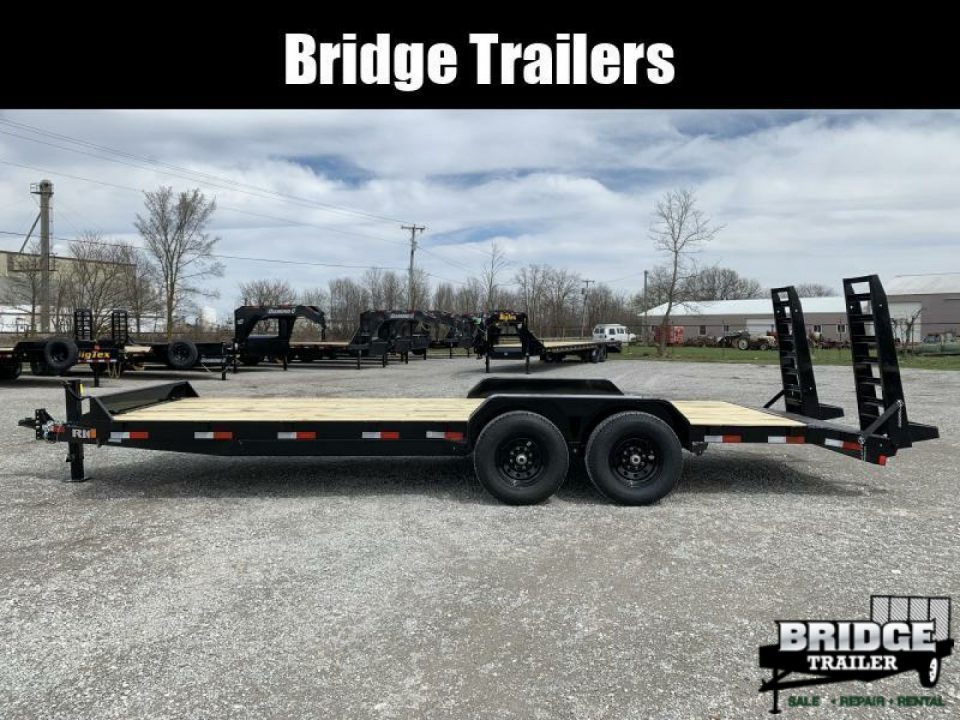 New 2026 Rice Trailers FMEHR8222 (82" X 22') 14K Magnum Equipment Trailer