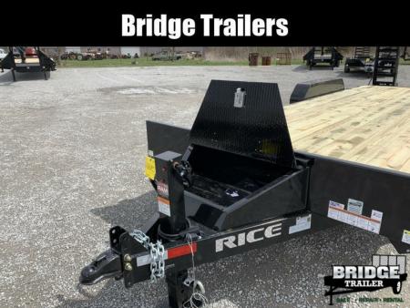New 2026 Rice Trailers FMEHR8222 (82" X 22') 14K Magnum Equipment Trailer