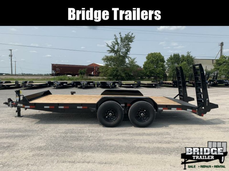 New 2026 Rice Trailers FMEHR8218 (82" X 18') 14K Magnum Equipment Trailer