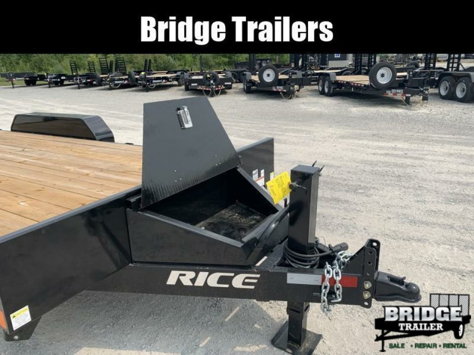 New 2026 Rice Trailers FMEHR8218 (82" X 18') 14K Magnum Equipment Trailer