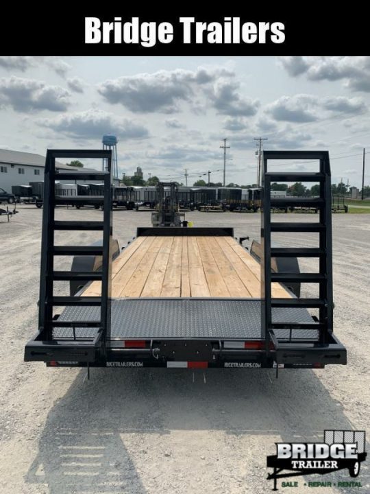 New 2026 Rice Trailers FMEHR8218 (82" X 18') 14K Magnum Equipment Trailer