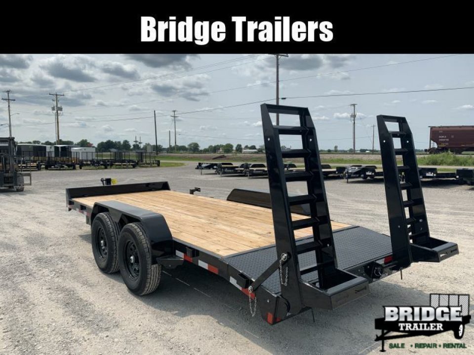 New 2026 Rice Trailers FMEHR8218 (82" X 18') 14K Magnum Equipment Trailer