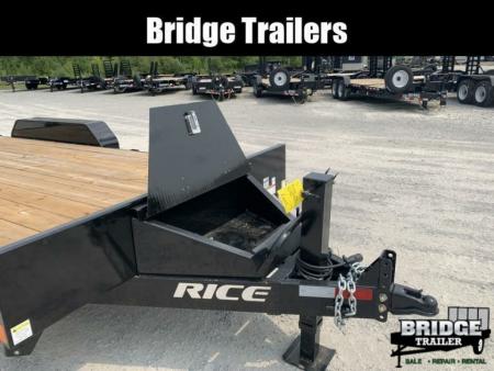 New 2026 Rice Trailers FMEHR8218 (82" X 18') 14K Magnum Equipment Trailer