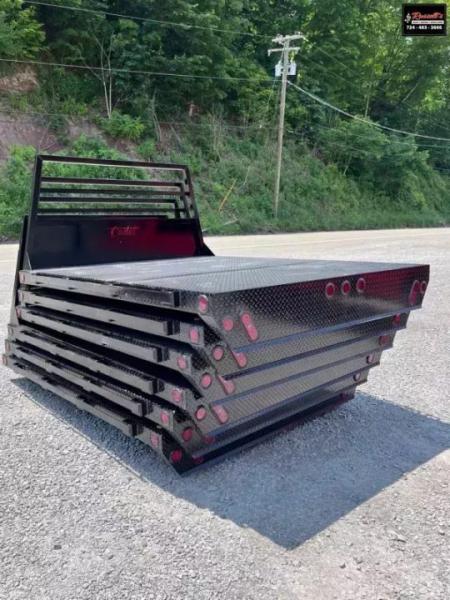 New Cadet Truck Bodies Bronco SRW Longbed Flatbed 8' SRW Truck Bed
