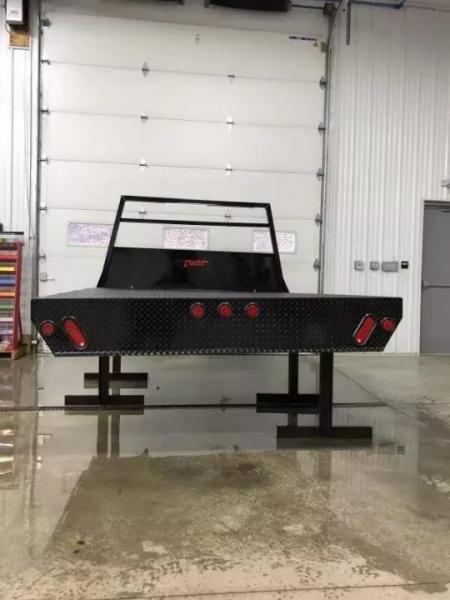 New Cadet Truck Bodies Bronco SRW Longbed Flatbed 8' SRW Truck Bed