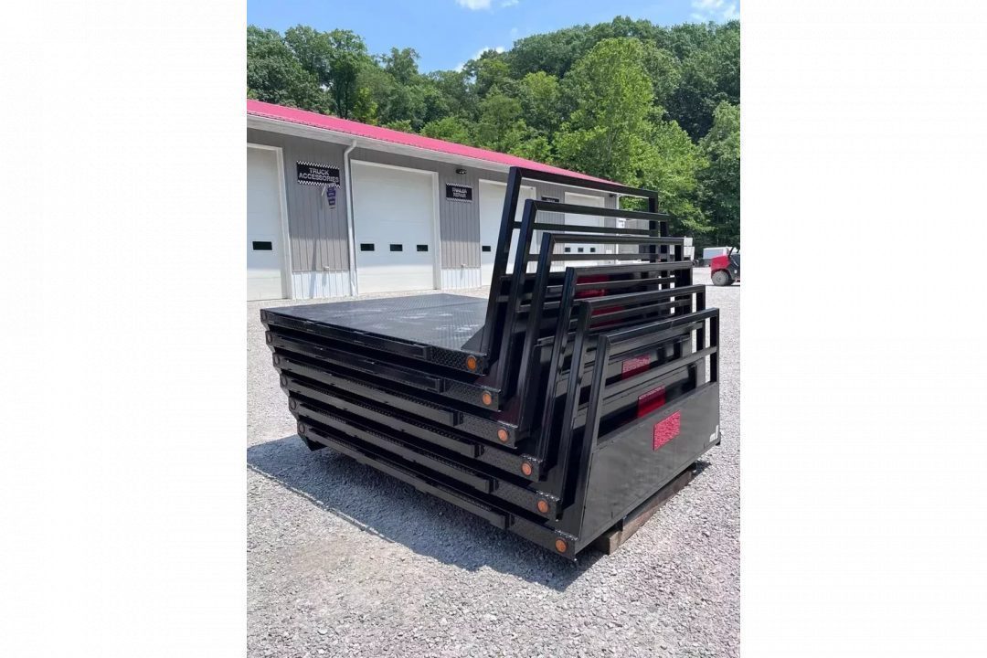 New Cadet Truck Bodies Bronco SRW Longbed Flatbed 8' SRW Truck Bed