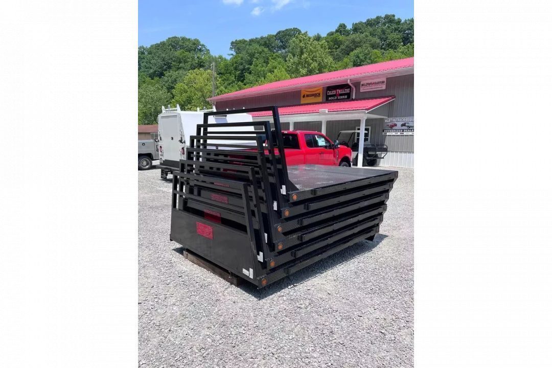 New Cadet Truck Bodies Bronco SRW Longbed Flatbed 8' SRW Truck Bed
