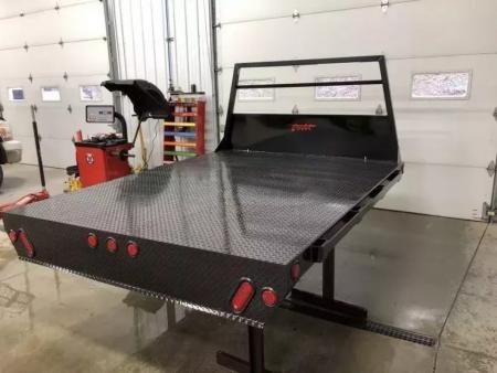 New Cadet Truck Bodies Bronco SRW Longbed Flatbed 8' SRW Truck Bed