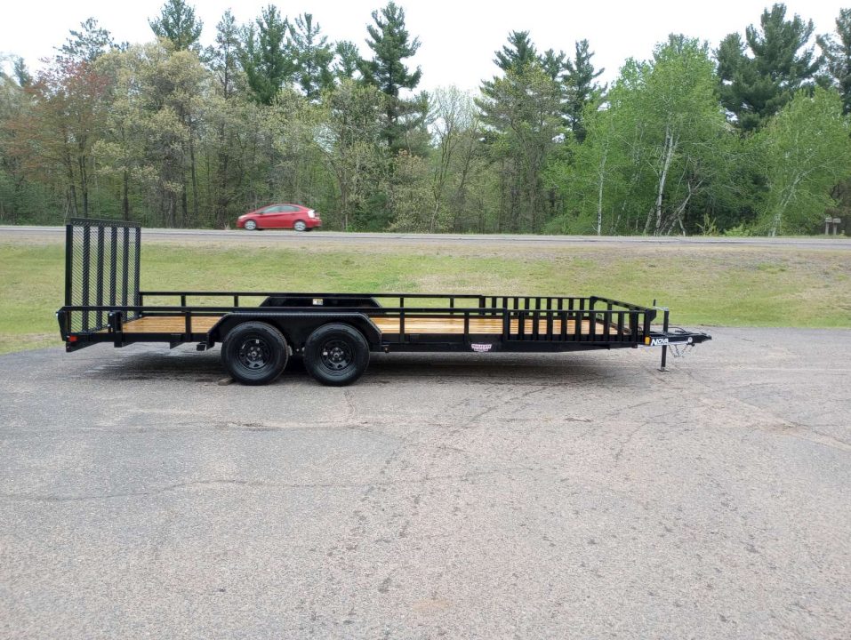 New 2026 Midsota 20'X82" ATV Side Load Utility Trailer