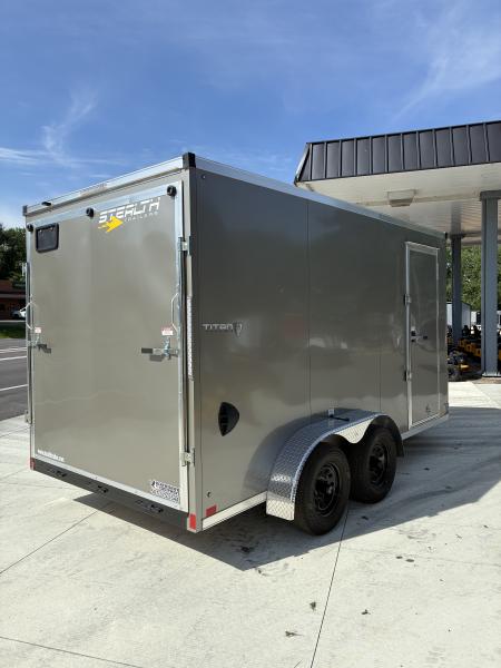 New 2026 Stealth 7x14 Stealth Titan Heavy Duty Steel Frame Enclosed Cargo Trailer