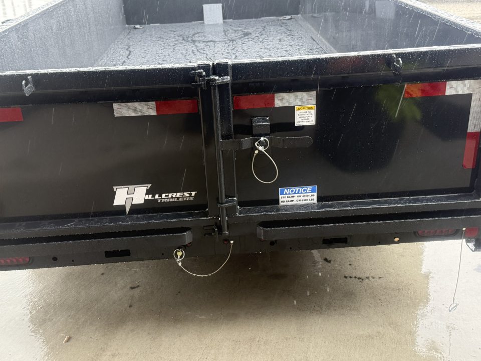 New 2026 Hillcrest Trailers 176716SGD Dump Trailer