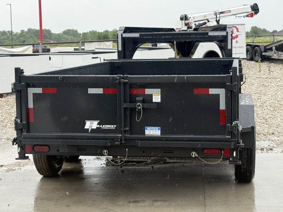 New 2026 Hillcrest Trailers 176716SGD Dump Trailer