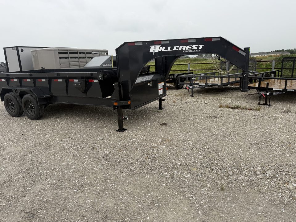 New 2026 Hillcrest Trailers 176716SGD Dump Trailer