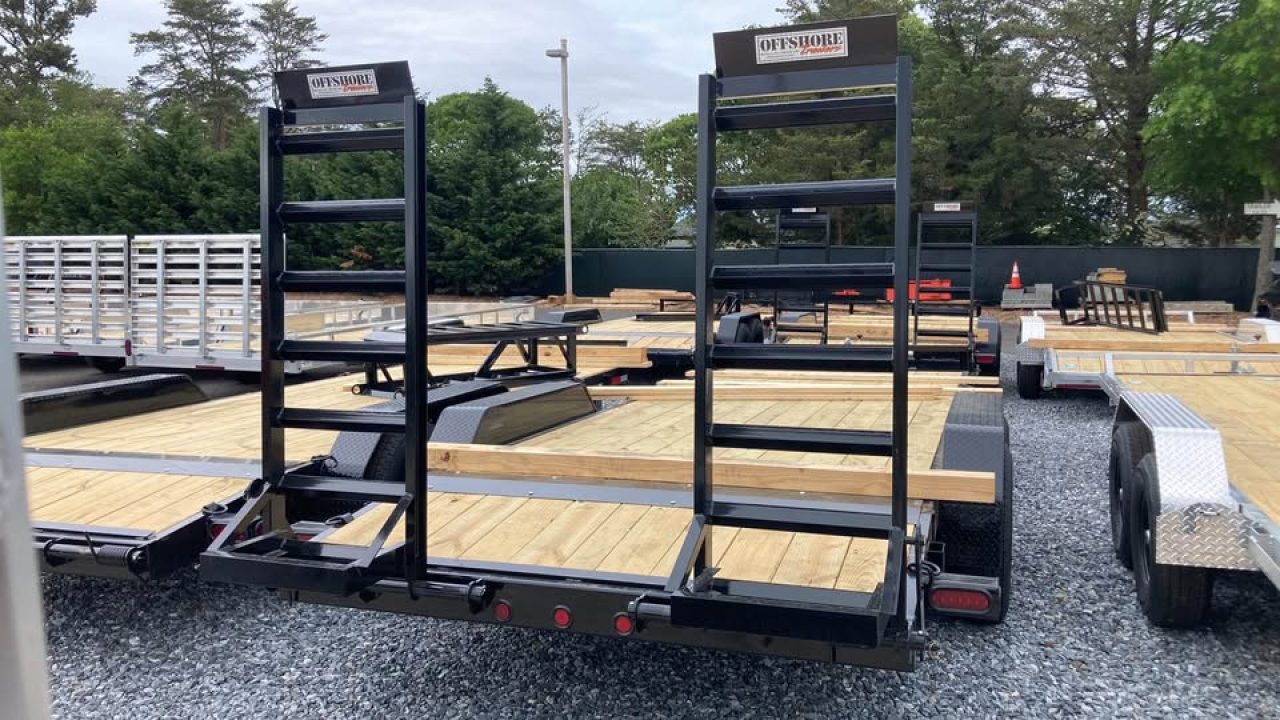 New 2027 Quality Steel and Aluminum 20 Equipment Trailer