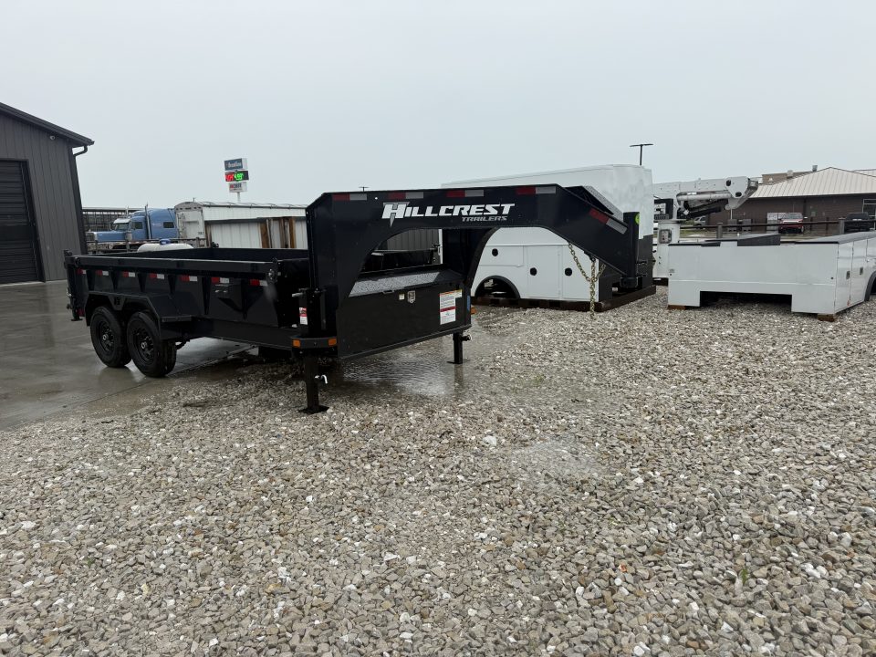 New 2026 Hillcrest Trailers 159714SGD Dump Trailer