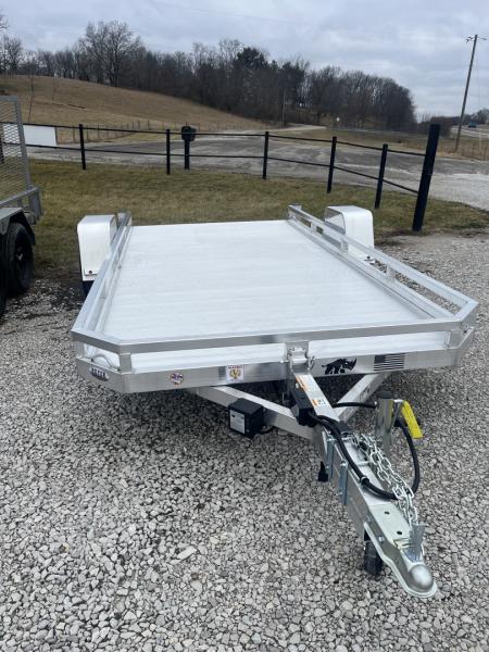 New 2026 Black Rhino 5K 81"x14' Aluminum Utility Trailer