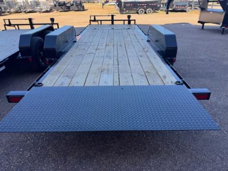 New 2026 PJ Trailers T6 22FT Tilt Equipment Trailer - 14K- 16FT tilt deck