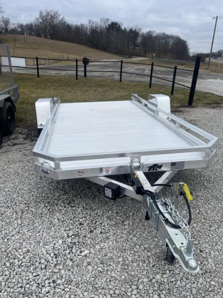 New 2026 Black Rhino 5K 81"x14' Aluminum Utility Trailer