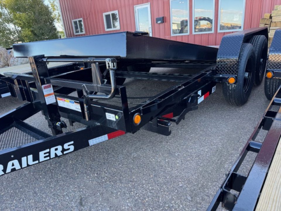 New 2027 PJ Trailers T6 16' Tilt Trailer- 14K- Full Deck Tilt