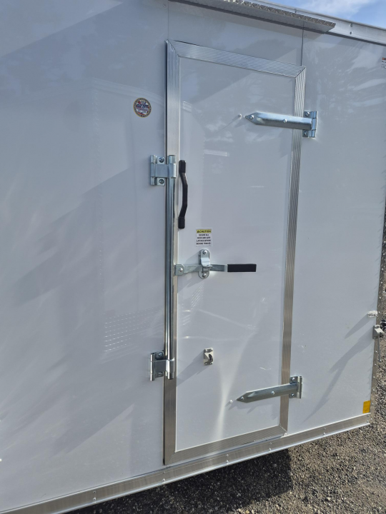 New 2026 Cargo Craft 7x16 Tandem Axle Enclosed Trailer | White Cargo Trailer