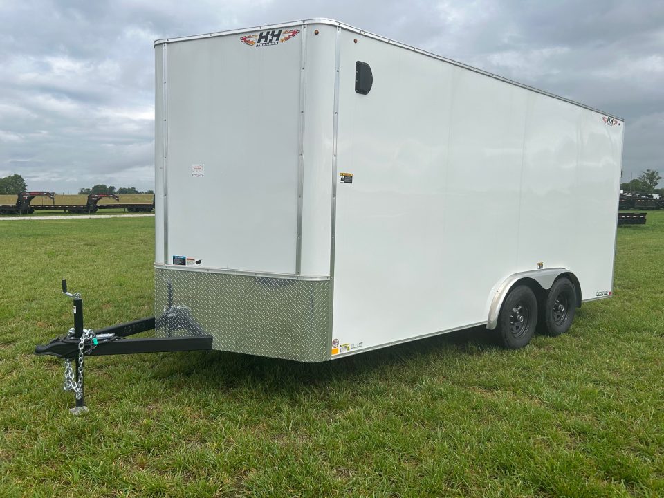 New 2026 H&H 8x16 Tandem 10K Cargo w/ Ramp Door & 7' Interior Height