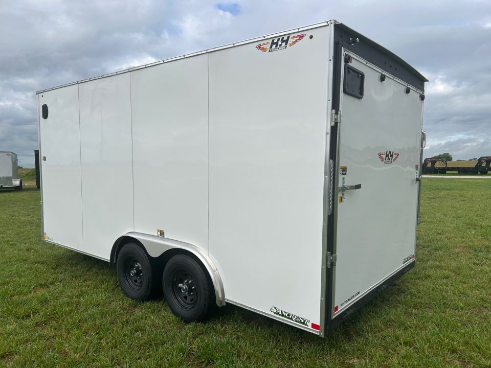 New 2026 H&H 8x16 Tandem 10K Cargo w/ Ramp Door & 7' Interior Height