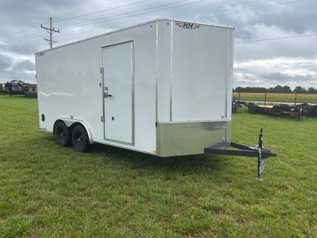 New 2026 H&H 8x16 Tandem 10K Cargo w/ Ramp Door & 7' Interior Height